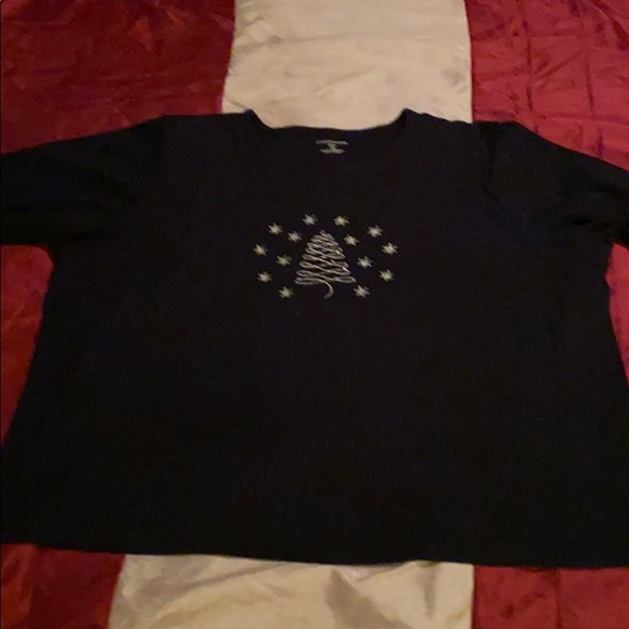 Croft & Barrow Christmas shirt 2x - Picture 3 of 5